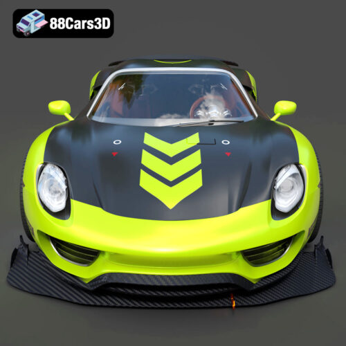 Porsche Chimera One Concept 3D Model