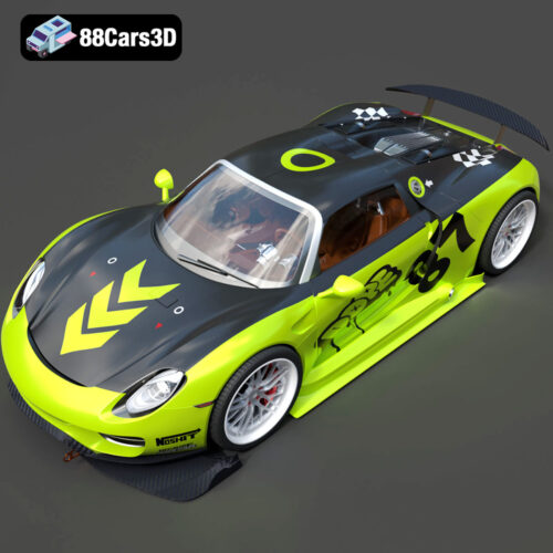 Porsche Chimera One Concept 3D Model
