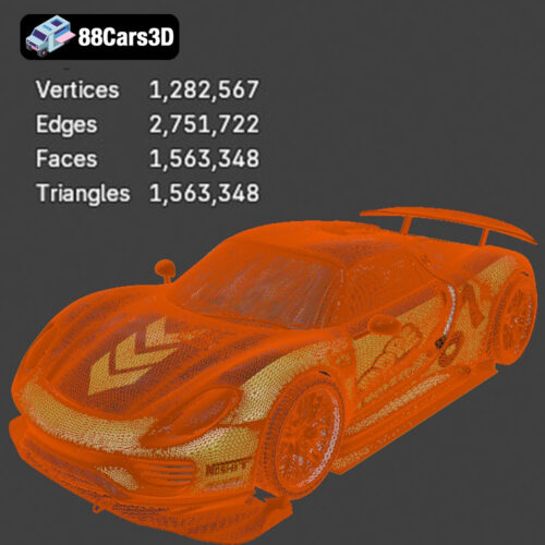 Porsche Chimera One Concept 3D Model