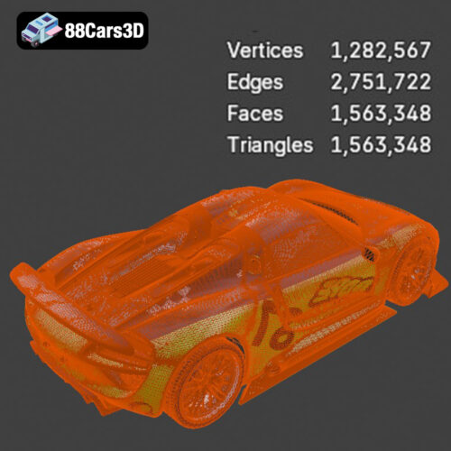 Porsche Chimera One Concept 3D Model