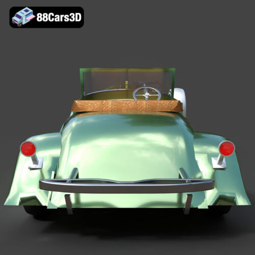 Mercedes-Benz Vision One-Eleven Concept 2023 3D Model - Gallery Image 6 Mercedes-Benz Vision One-Eleven Concept 2023 3D Model