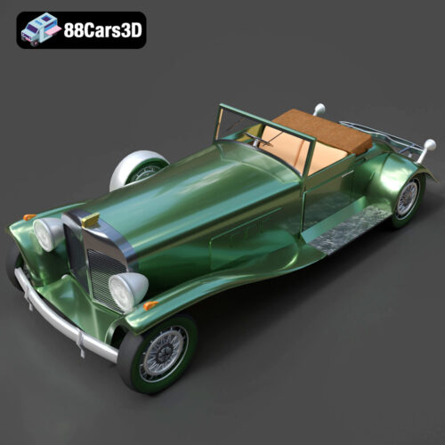 Mercedes-Benz Vision One-Eleven Concept 2023 3D Model - Gallery Image 3 Mercedes-Benz Vision One-Eleven Concept 2023 3D Model