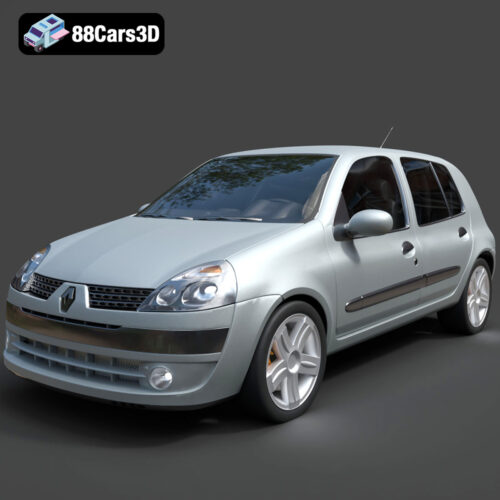 Renault Clio 2025 3D Model