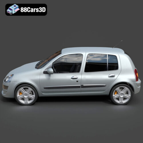 Renault Clio 2025 3D Model