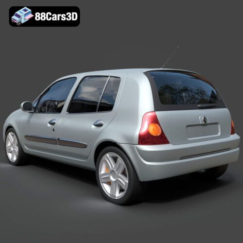 Renault Clio 2025 3D Model