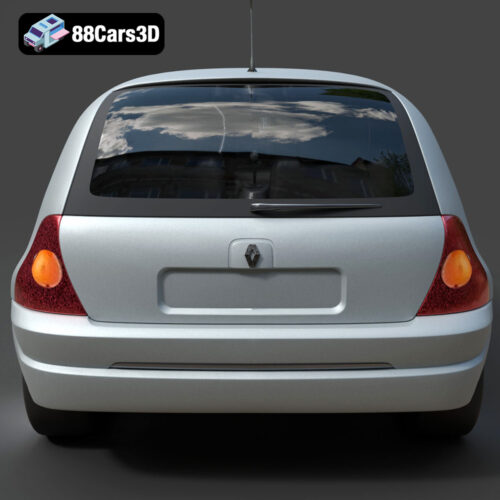 Renault Clio 2025 3D Model