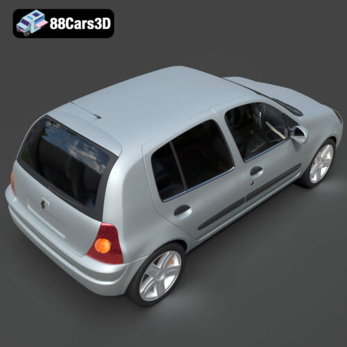 Renault Clio 2025 3D Model