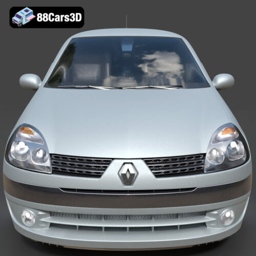 Renault Clio 2025 3D Model