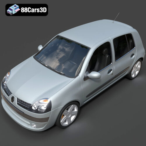 Renault Clio 2025 3D Model