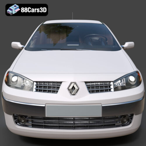 Renault Megane II 2009 3D Model