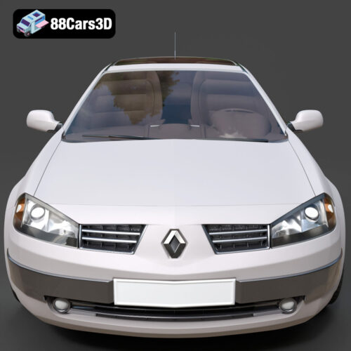 Renault Megane Sedan 3D Model