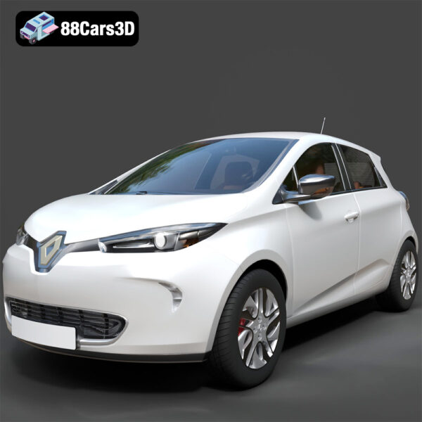 Renault Zoe 3D Model