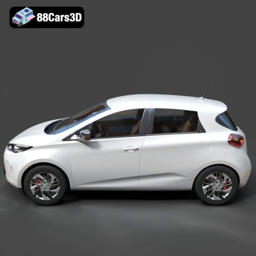 Renault Zoe 3D Model
