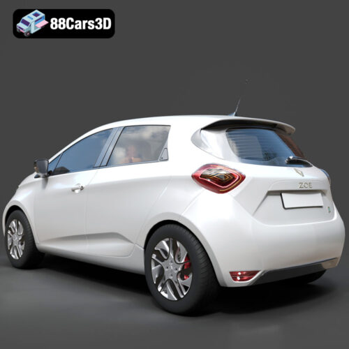 Renault Zoe 3D Model