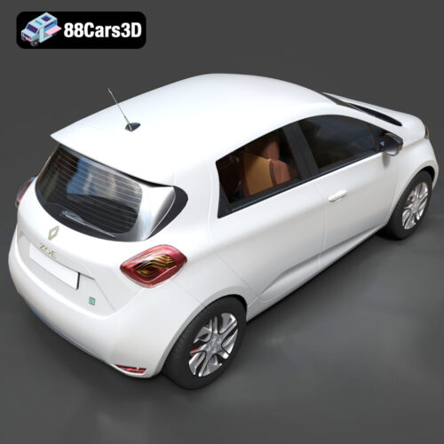 Renault Zoe 3D Model