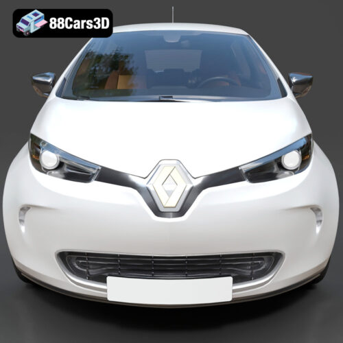 Renault Zoe 3D Model