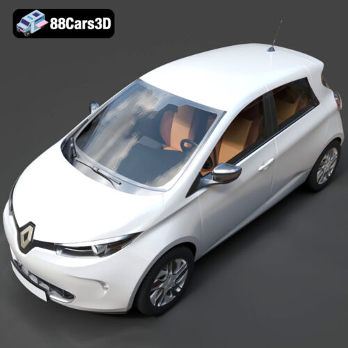 Renault Zoe 3D Model