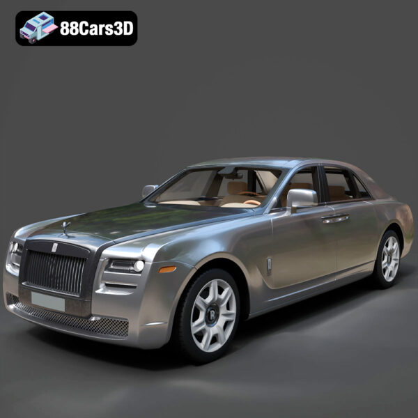 Rolls-Royce Ghost 2009 3D Model