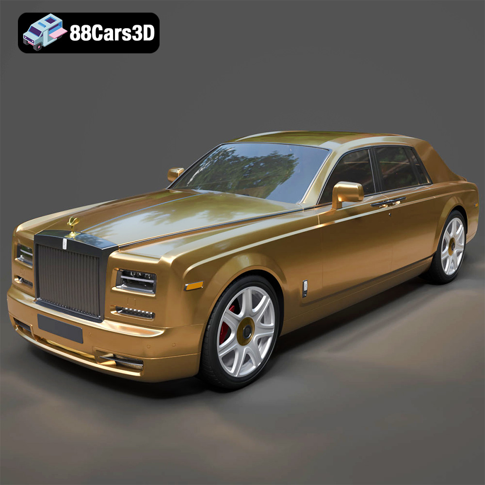 Rolls-Royce Phantom 2013 3D Model
