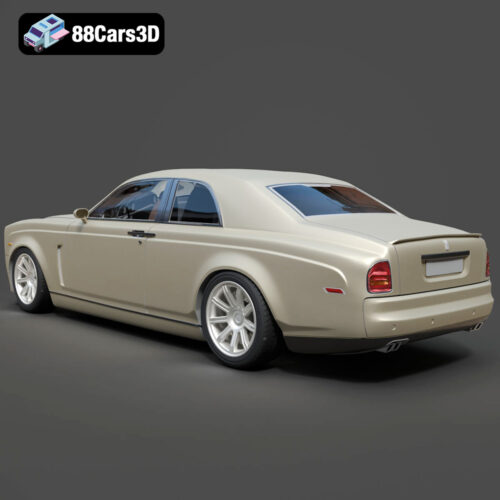 Rolls-Royce Phantom Coupe 3D Model - Gallery Image 7 Rolls-Royce Phantom Coupe 3D Model