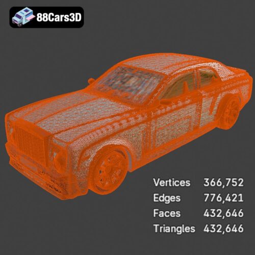 Rolls-Royce Phantom Coupe 3D Model - Gallery Image 2 Rolls-Royce Phantom Coupe 3D Model