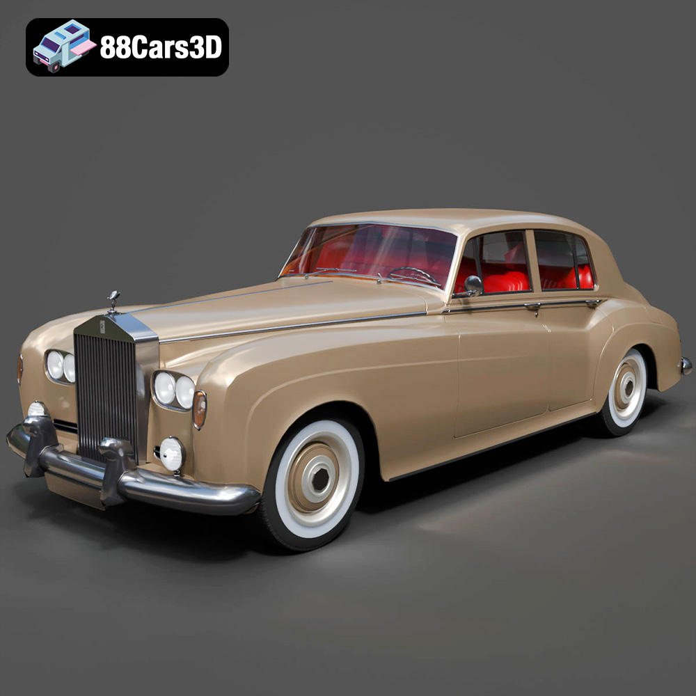 Rolls Royce Silver Cloud III 3D Model