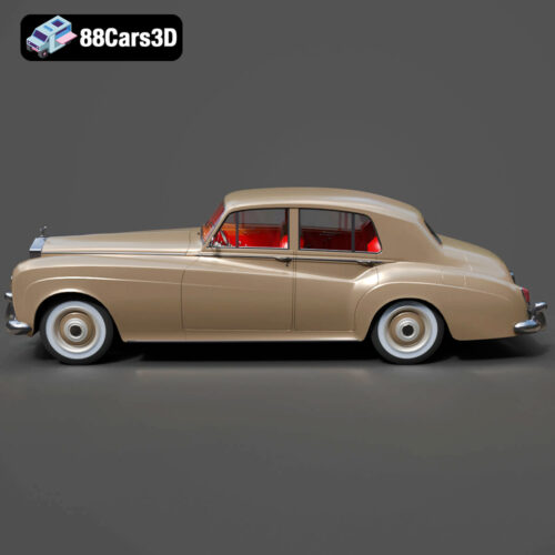 Rolls Royce Silver Cloud III 3D Model