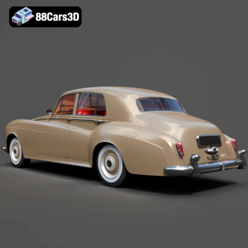 Rolls Royce Silver Cloud III 3D Model
