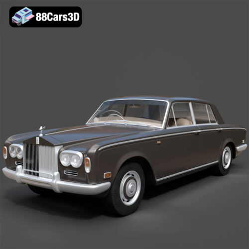 Rolls Royce Silver Shadow 1975 3D Model