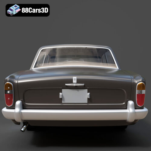 Rolls Royce Silver Shadow 1975 3D Model