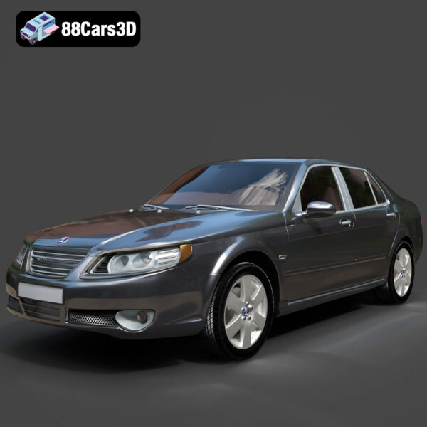 Saab 9-5 2009 3D Model