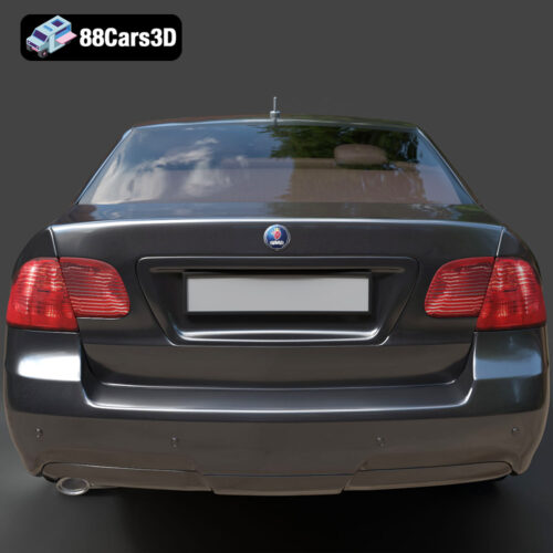 Saab 9-5 2009 3D Model