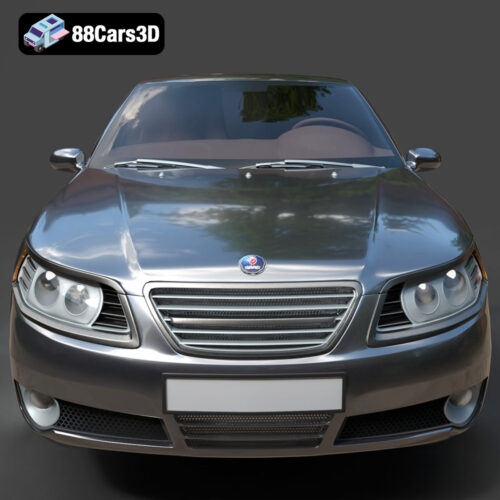 Saab 9-5 2009 3D Model