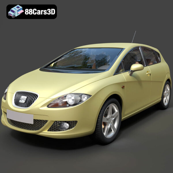 Seat Leon 2009 3D Model