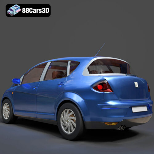 Seat Toledo 2009 3D Model