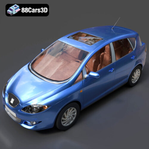 Seat Toledo 2009 3D Model