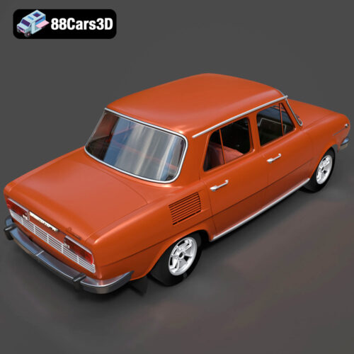 Skoda 100 L 1970 3D Model