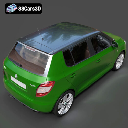Skoda Fabia RS 2011 3D Model