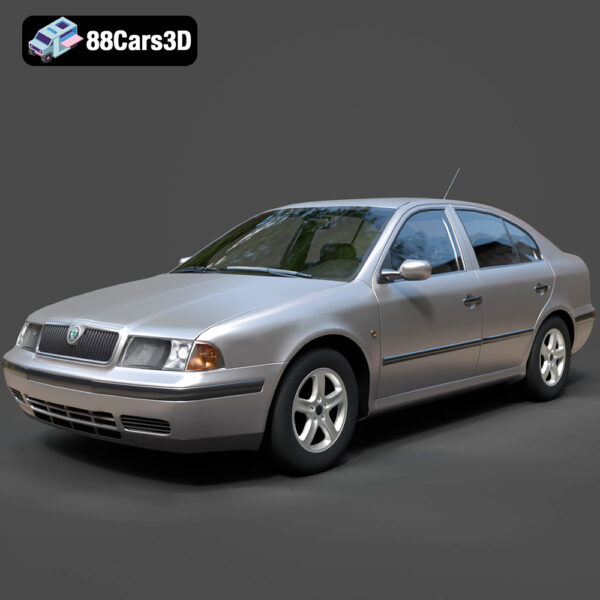 Skoda Octavia 1997 3D Model