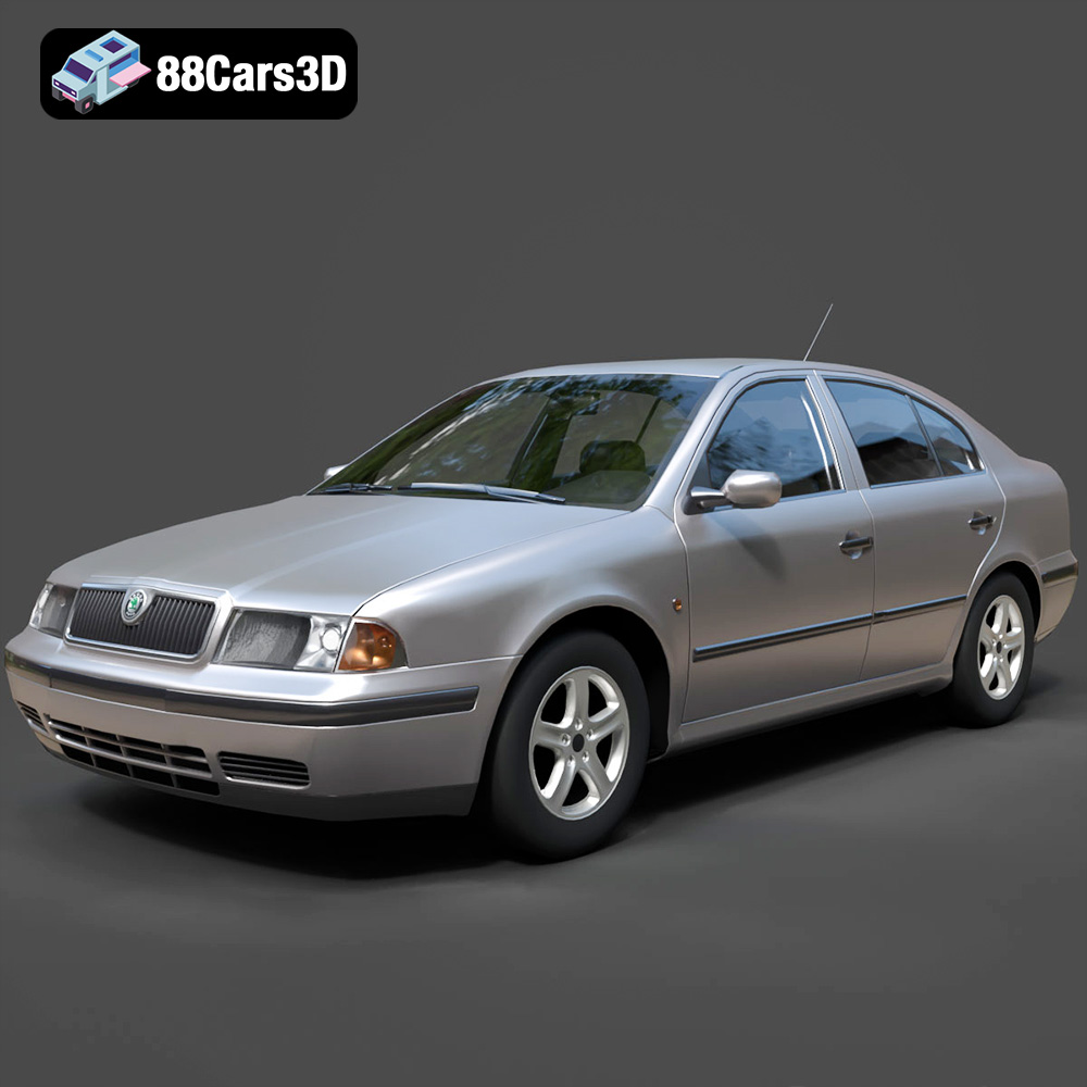 Skoda Octavia 1997 3D Model