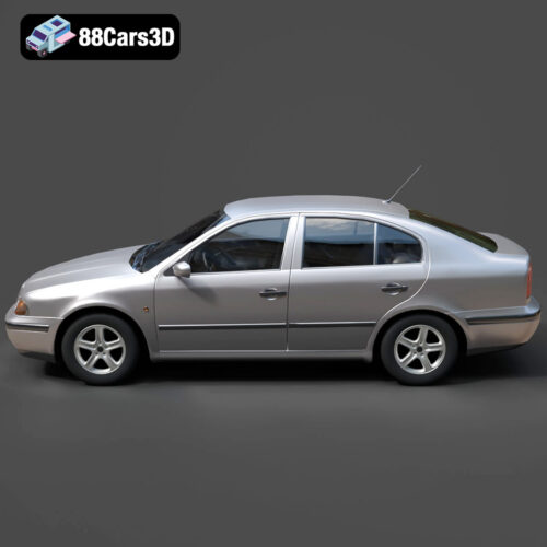 Skoda Octavia 1997 3D Model