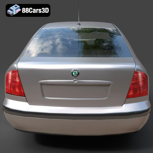 Skoda Octavia 1997 3D Model