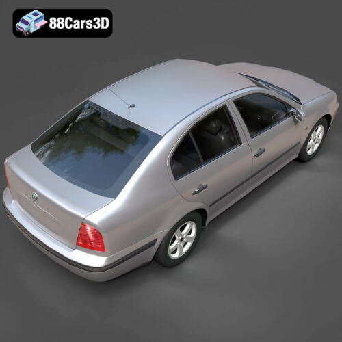 Skoda Octavia 1997 3D Model