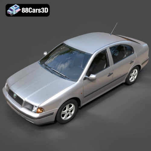 Skoda Octavia 1997 3D Model