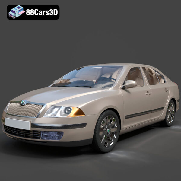 Skoda Octavia A5-007 3D Model
