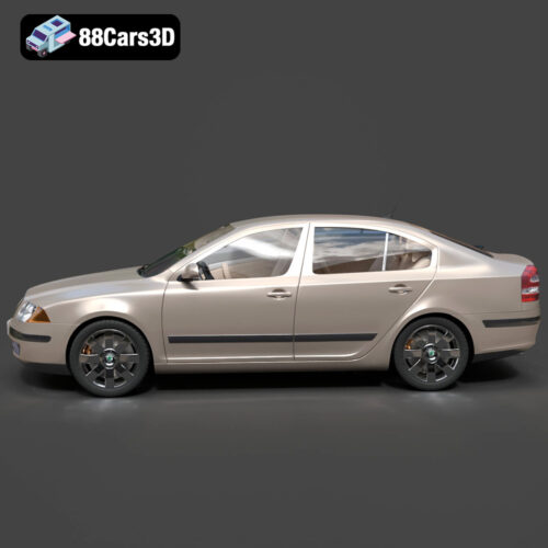 Skoda Octavia A5-007 3D Model
