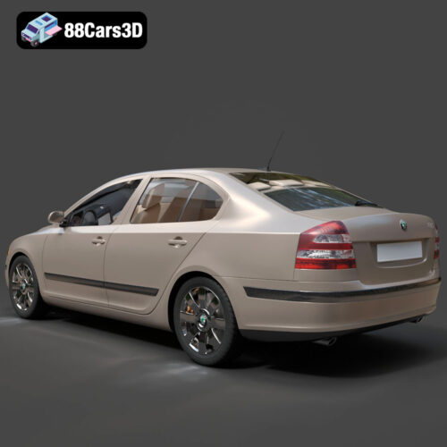 Skoda Octavia A5-007 3D Model