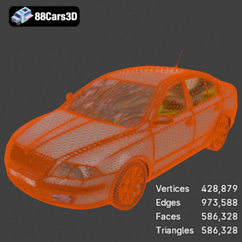 Skoda Octavia A5-007 3D Model
