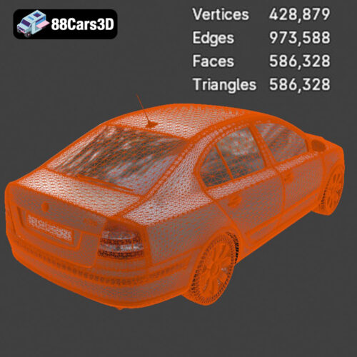 Skoda Octavia A5-007 3D Model