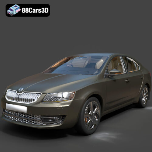 Skoda Octavia A7 2017 3D Model
